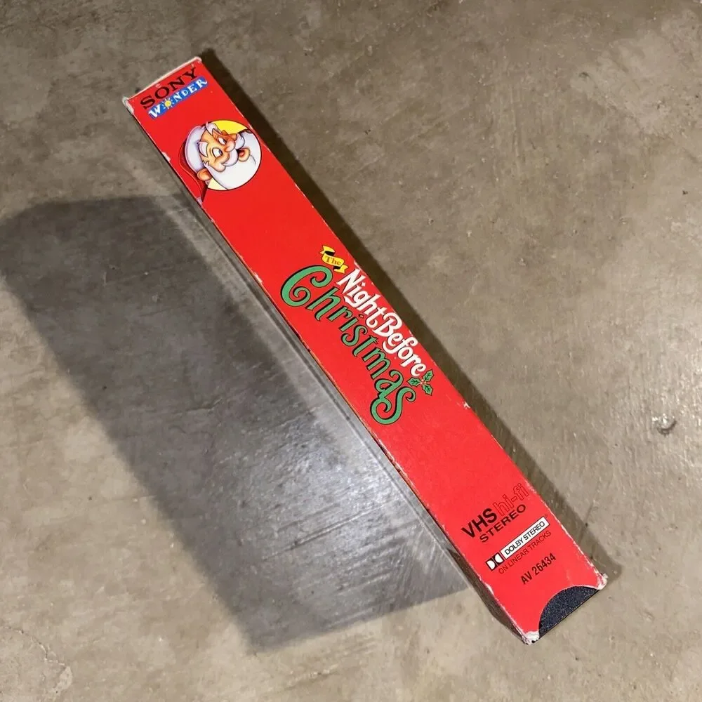 The Night Before Christmas (VHS 1994) Sony Wonder Golden Films